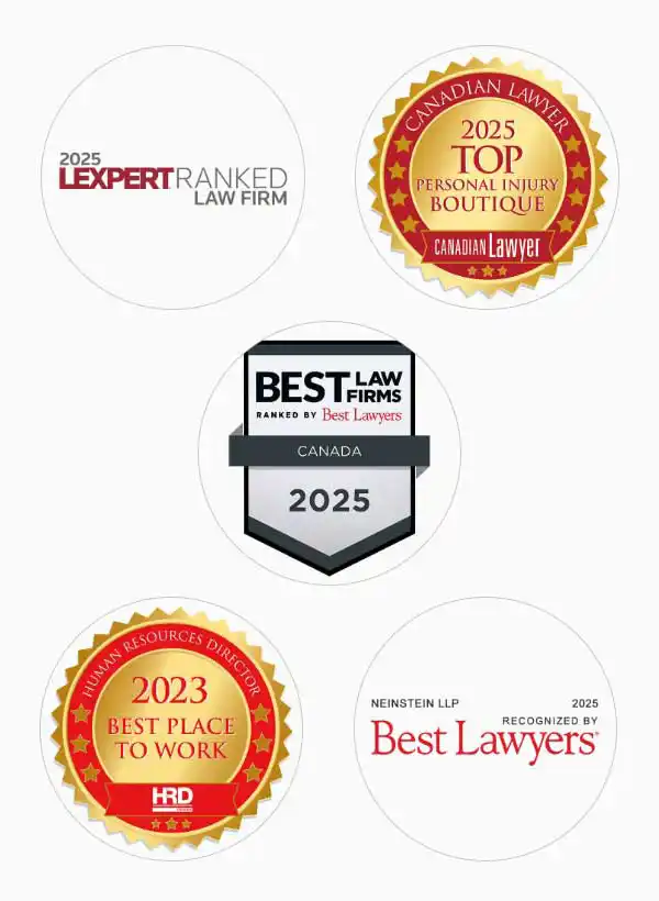 Neinstein Personal Injury Lawyers Awards and Recognition