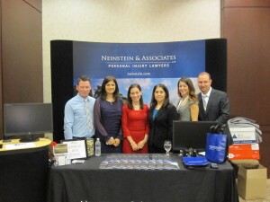 Personal Injury Lawyers Toronto - Neinstein Team At ABI Conference - Neinstein